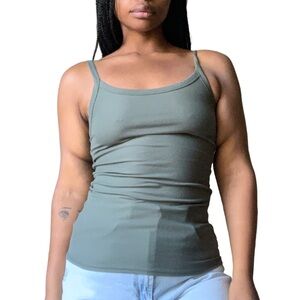 Olive Camisole Top